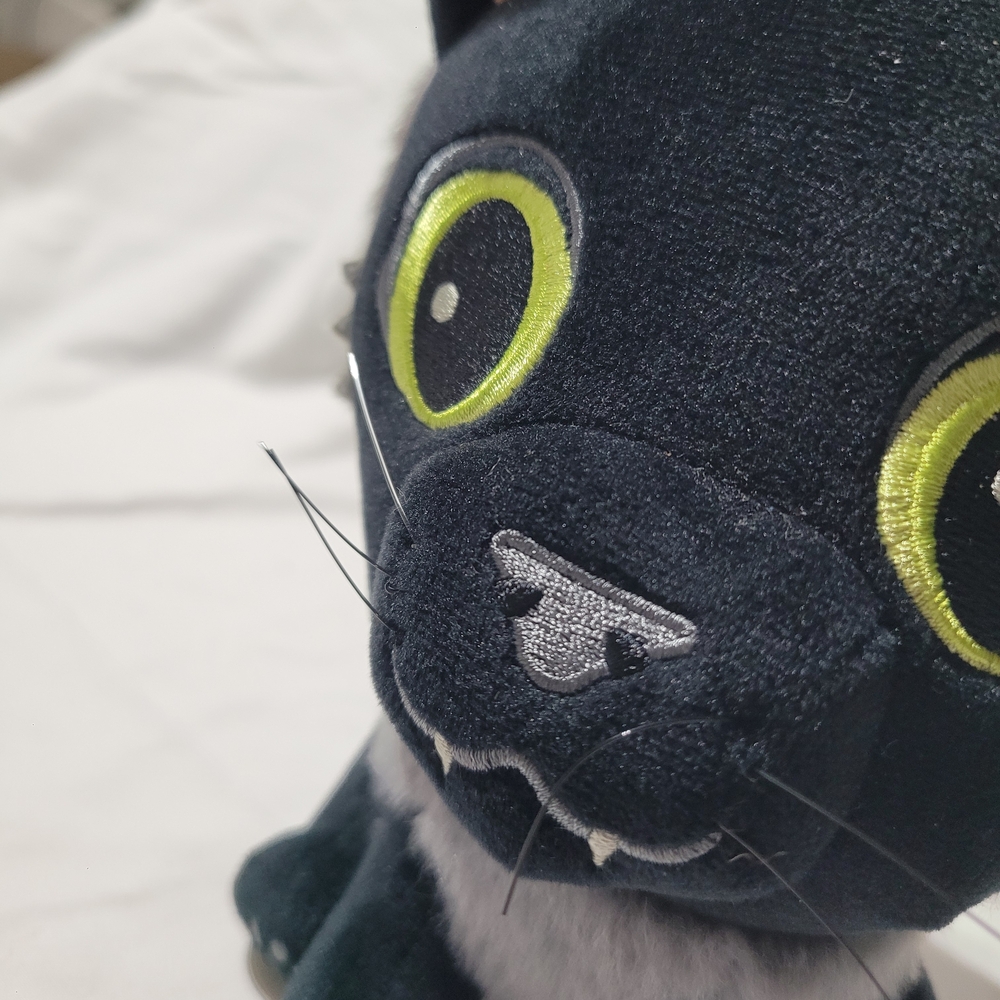 Black Cat Plush Toy - Picture 2 of 5